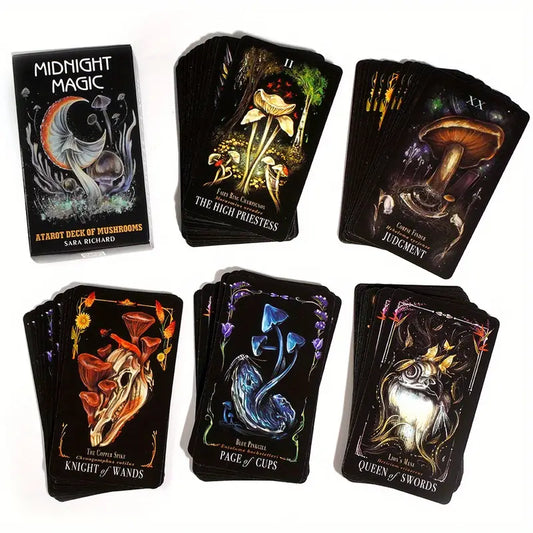 Midnight magic tarot cards