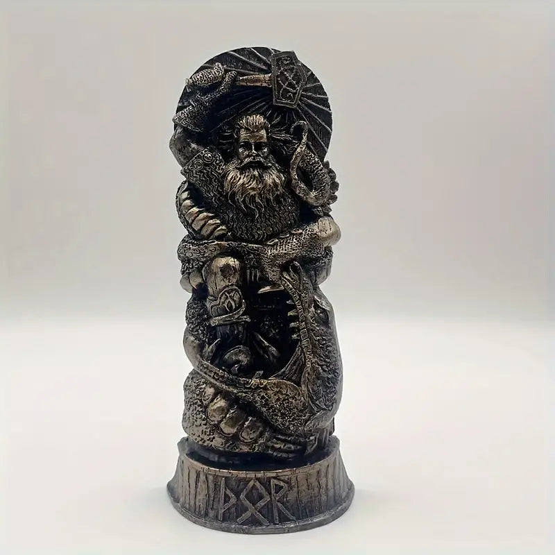 Norse Gods statues